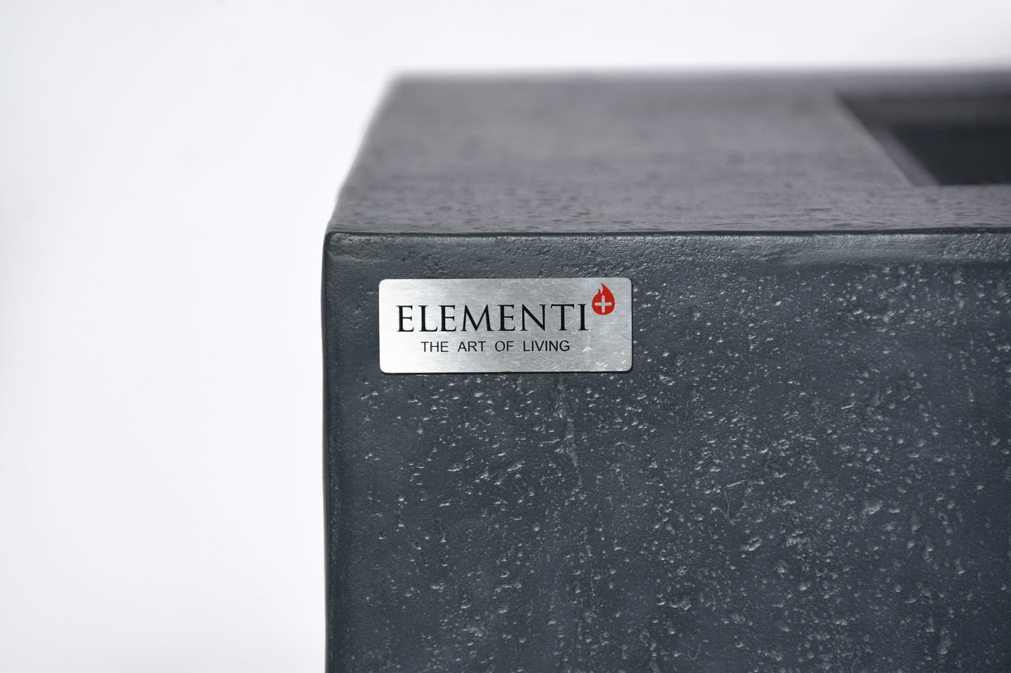 Elementi Bergen Dark Grey – materiaal en merkdetail