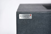 Elementi Bergen Dark Grey – materiaal en merkdetail