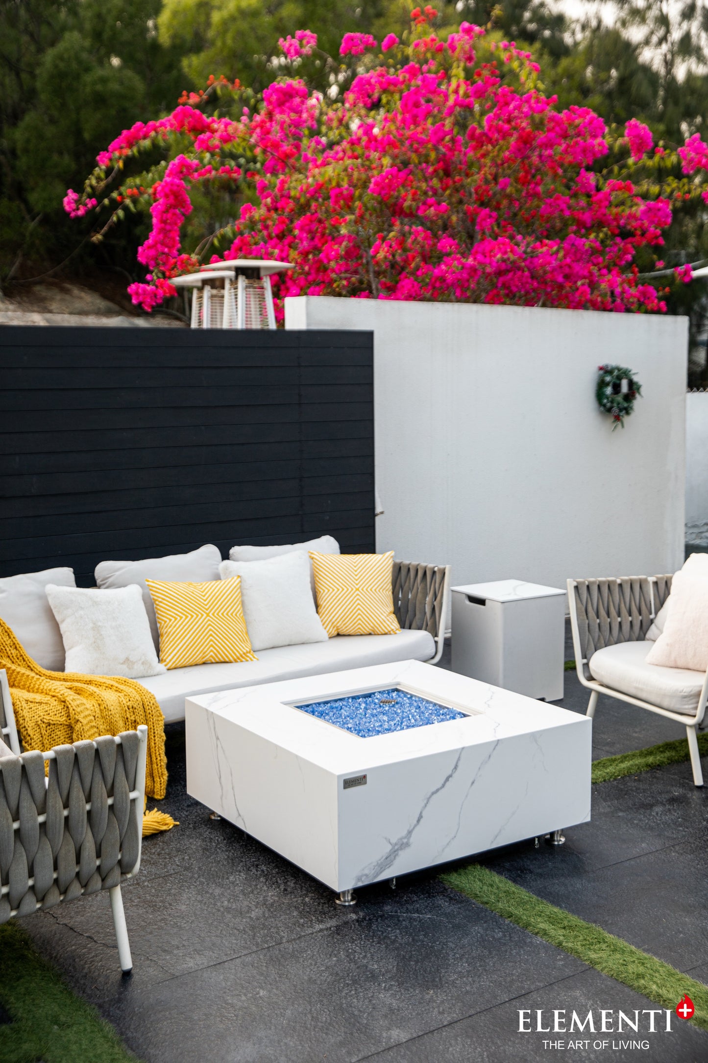 Elementi Bianco Bianco White – open branderbed