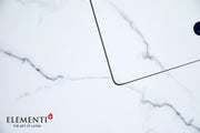 Elementi Bianco Bianco White – marmerlook porselein detail