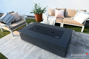 Elementi Cape Town Slate Black – meegeleverd branderdeksel