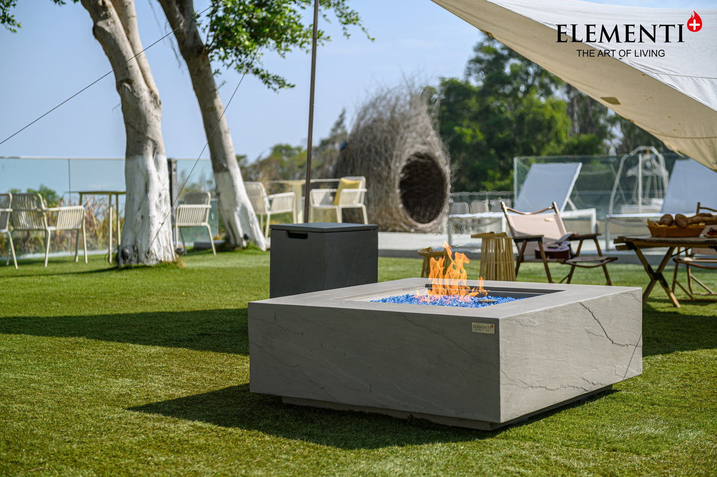 Elementi Capertee Space Grey – in buitenopstelling