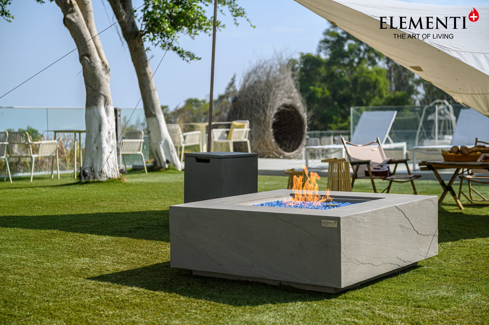 Elementi Capertee Space Grey – in buitenopstelling