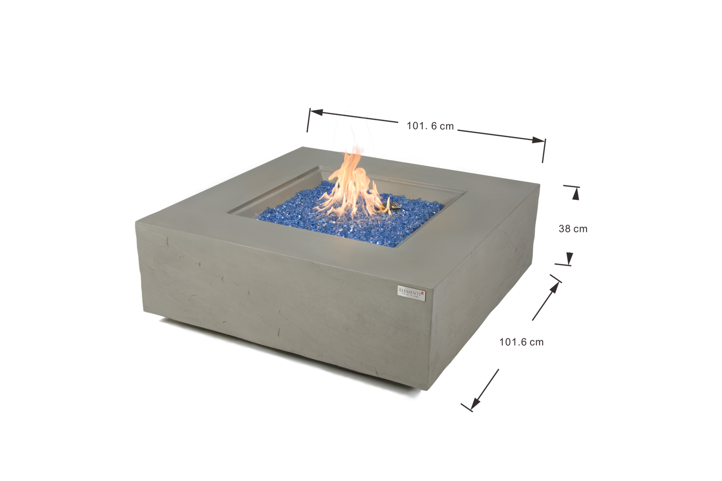 Elementi Capertee Space Grey – afmetingen