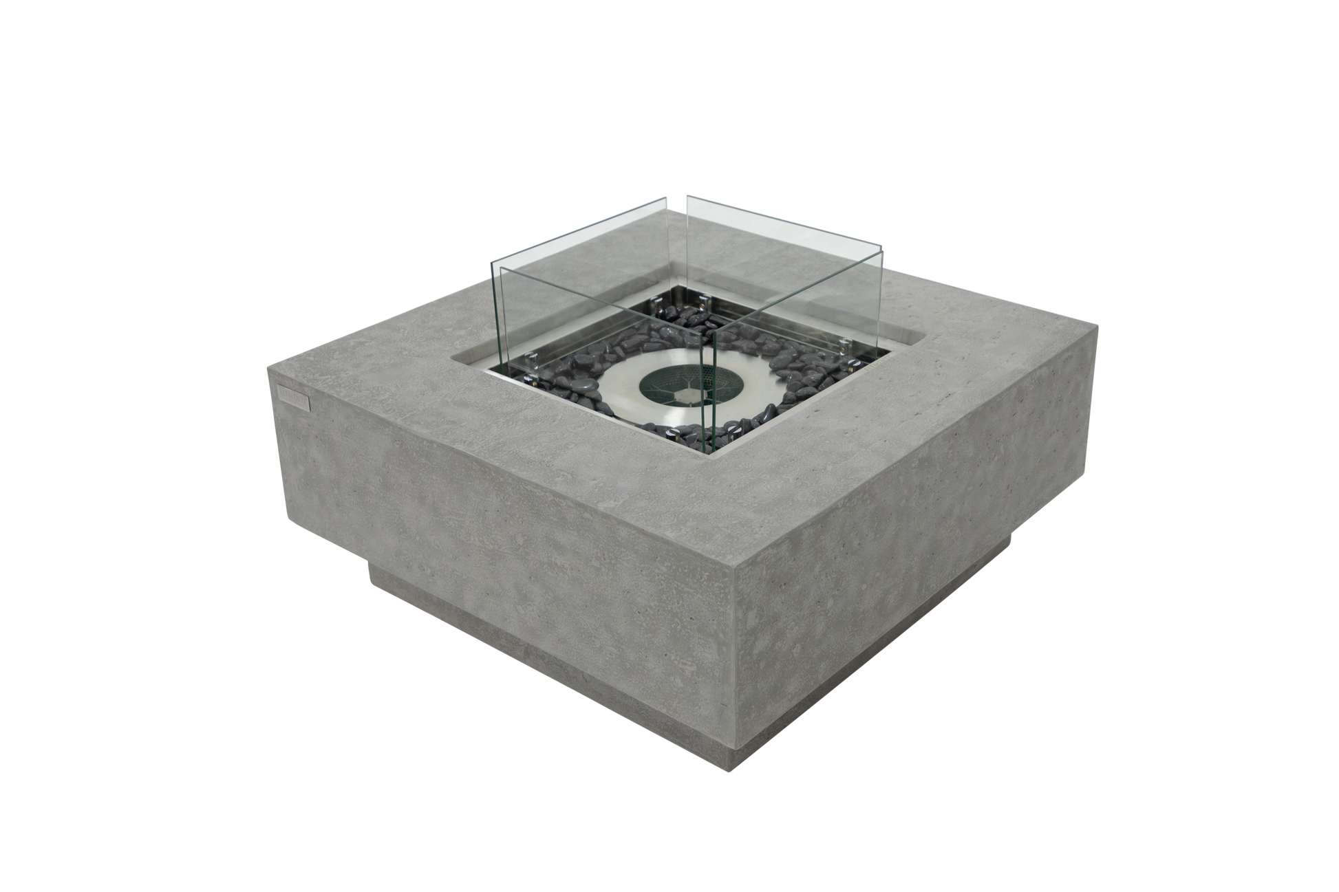 Elementi Manhattan Space Grey bio-ethanol vuurtafel als productbeeld