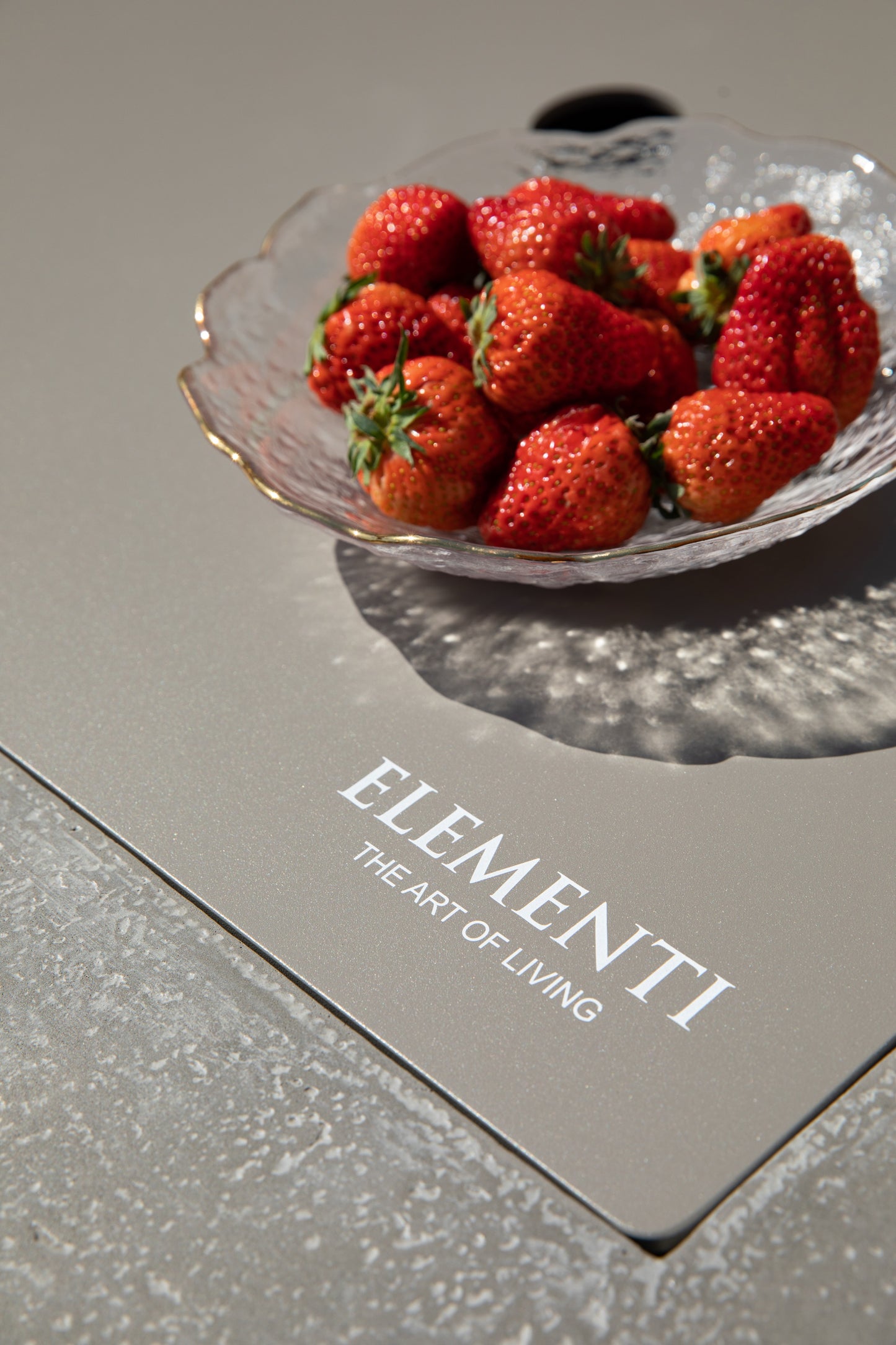 Elementi Monte Carlo Light Grey – material/lid detail