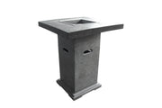 Elementi Montreal Light Grey hoge vuurtafel zonder vlam