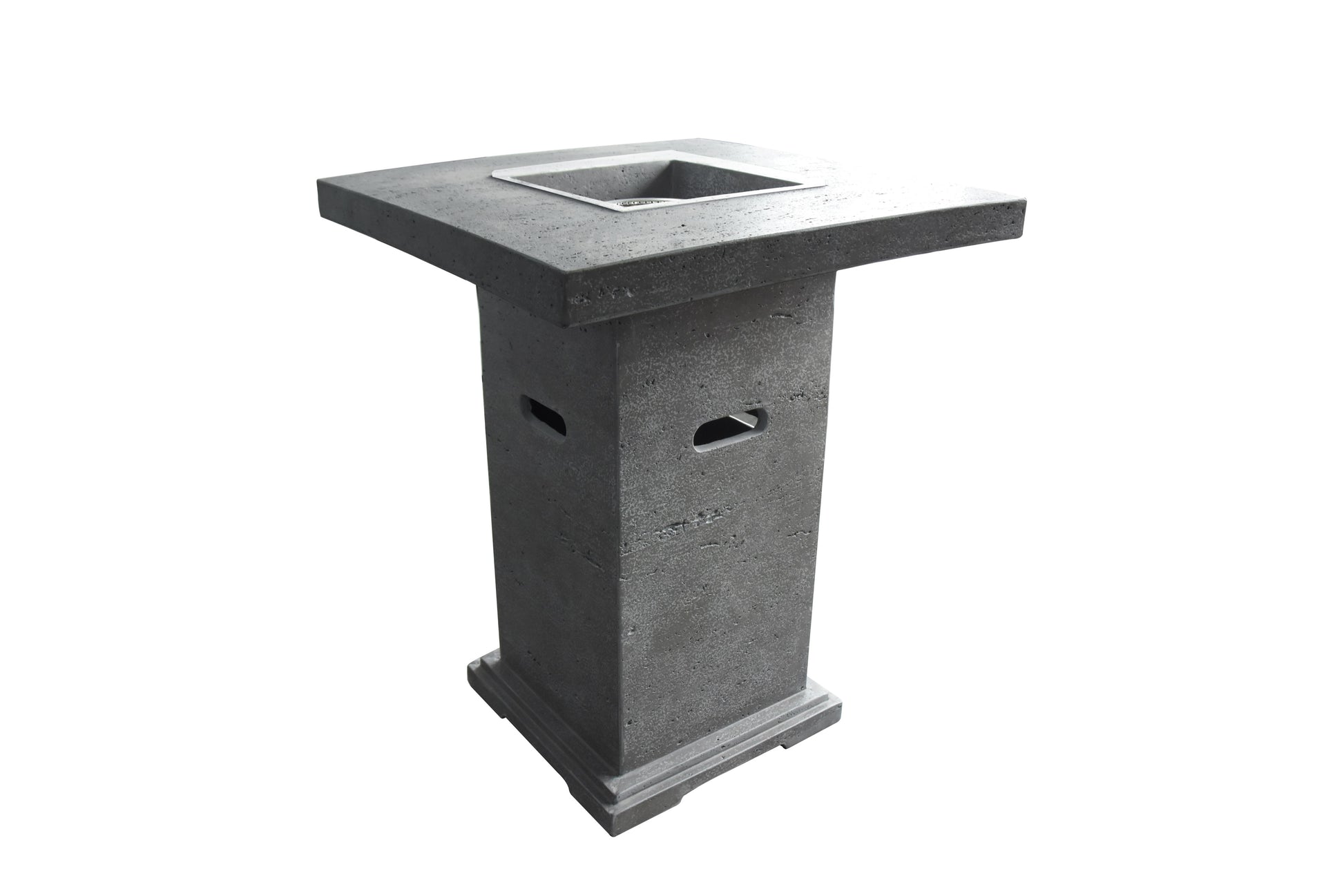 Elementi Montreal Light Grey hoge vuurtafel zonder vlam