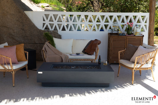 Elementi Positano Dark Grey – in buitenopstelling