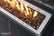 Elementi Valencia Bulgaria Black – burner/flame detail