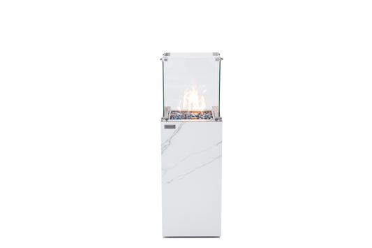 Elementi Yukon Bianco White – product met vlam