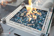 Elementi Yukon Bianco White – brander en vlam detail
