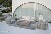 Elementi Yukon Bianco White – brede buitenopstelling