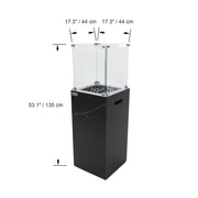 Elementi Yukon Bulgaria Black – afmetingen
