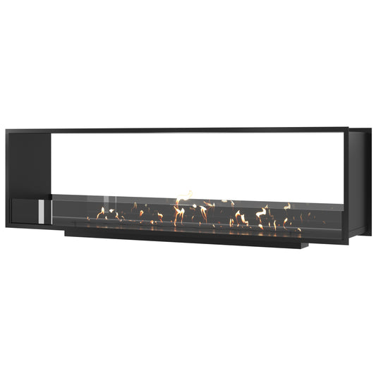 Wild Flame Bio-ethanol Doorkijkhaard Fame 190 cm – productfoto