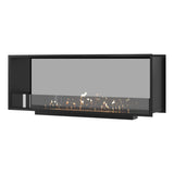 Fame bio-ethanol doorkijkhaard enkel volle glas – 140 cm | Wild Flame