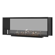 Wild Flame Fame bio-ethanol doorkijkhaard enkel volle glas 140 cm – productfoto