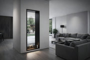Verticale bio-ethanol doorkijkhaard Fame 70 x 120 cm