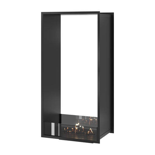 Wild Flame FAME Bio-ethanol Verticale Doorkijk Inbouwhaard – 60 x 180 cm – productfoto