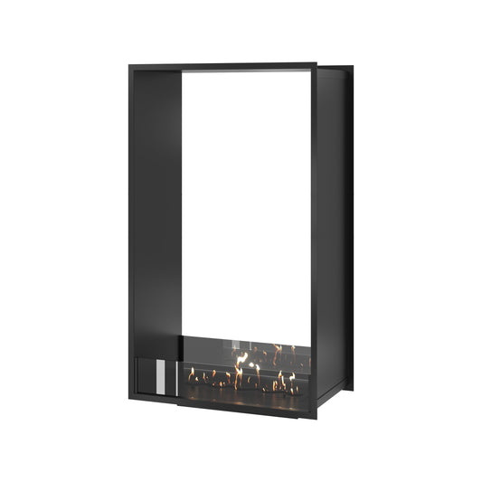 Wild Flame FAME Bio-ethanol Verticale Doorkijk Inbouw Haard – 70 x 120 cm – productfoto