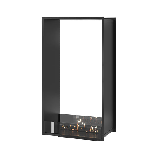 Wild Flame FAME Bio-ethanol Verticale Doorkijk Inbouwhaard – 70 x 140 cm – productfoto