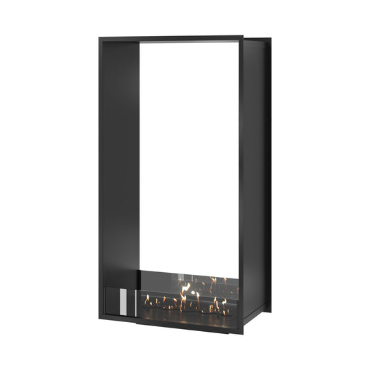 Wild Flame FAME Bio-ethanol Verticale Doorkijk Inbouwhaard – 70 x 160 cm – productfoto