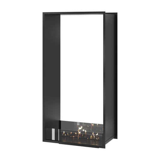 Wild Flame FAME Bio-ethanol Verticale Doorkijk Inbouwhaard – 70 x 180 cm – productfoto
