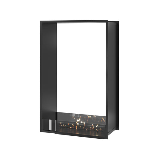 Wild Flame FAME Bio-ethanol Verticale Doorkijk Inbouwhaard – 80 x 120 cm – productfoto