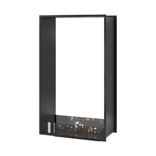 Wild Flame FAME Bio-ethanol Verticale Inbouw Doorkijk Haard – 80 x 160 cm – productfoto