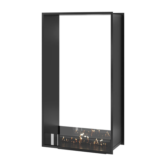 Wild Flame FAME Bio-ethanol Verticale Doorkijk Inbouwhaard – 80 x 180 cm – productfoto