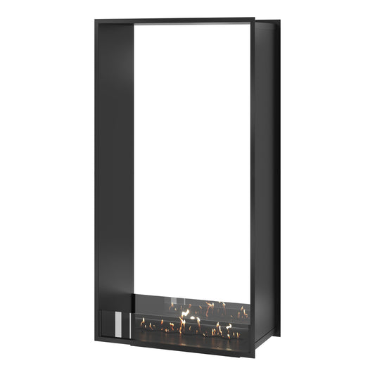 Wild Flame FAME Bio-ethanol Verticale Doorkijk Inbouwhaard – 80 x 200 cm – productfoto