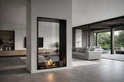 Verticale bio-ethanol doorkijkhaard Fame 90 x 160 cm