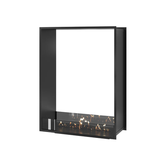 Wild Flame FAME Bio-ethanol Verticale Doorkijk Inbouwhaard – 90 x 100 cm – productfoto
