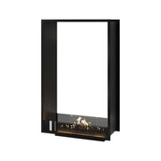 Verticale bio-ethanol doorkijk inbouwhaard Fame 90 x 120 cm