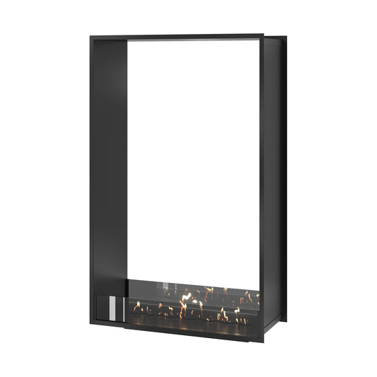 Wild Flame FAME Bio-ethanol Verticale Doorkijk Inbouwhaard – 90 x 160 cm – productfoto