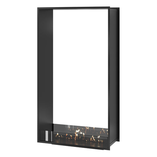 Wild Flame FAME Bio-ethanol Inbouw Doorkijk Haard Verticaal – 90 x 200 cm – productfoto