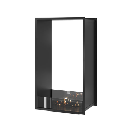 Wild Flame FAME Bio-ethanol Verticale Inbouw Doorkijk Haard – 60 x 120 cm – productfoto