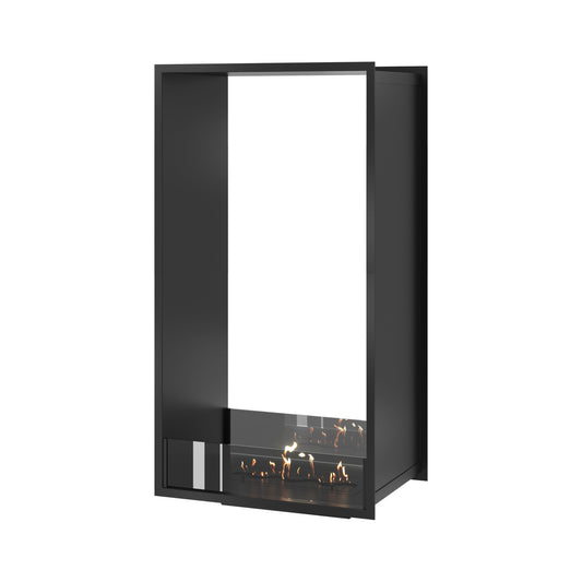 Wild Flame FAME Bio-ethanol Inbouw Doorkijk Haard Verticaal – 60 x 140 cm – productfoto