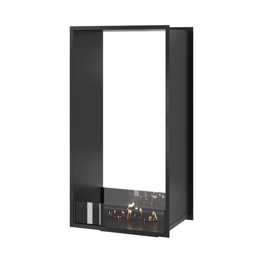 Wild Flame FAME Bio-ethanol Verticale Doorkijk Inbouwhaard – 60 x 160 cm – productfoto