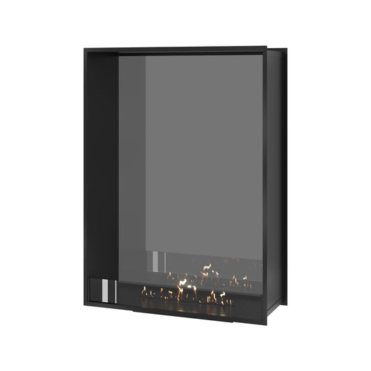 Wild Flame Verticale Bio-ethanol Doorkijkhaard Fame Enkel Glas 100 x 120 cm – productfoto