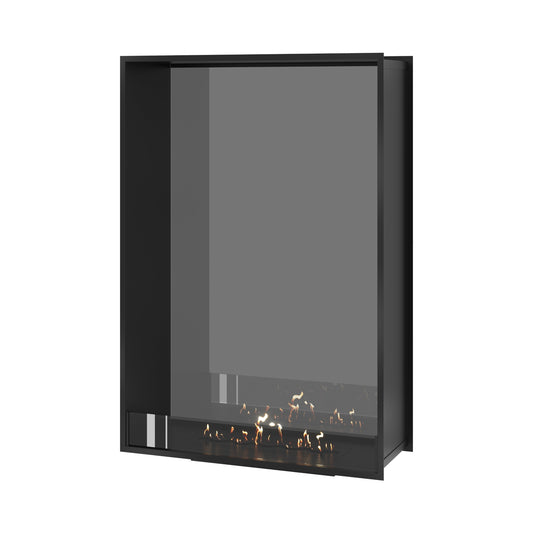 Wild Flame Verticale Bio-ethanol Doorkijkhaard Fame Enkel Glas 100 x 140 cm – productfoto