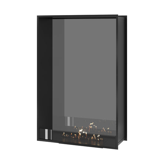 Wild Flame Verticale Bio-ethanol Doorkijkhaard Fame Enkel Glas 100 x 160 cm – productfoto
