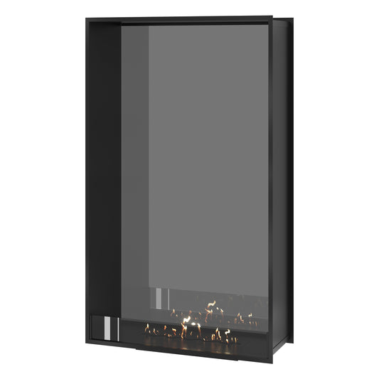 Wild Flame Verticale Bio-ethanol Doorkijkhaard Fame Enkel Glas 100 x 200 cm – productfoto