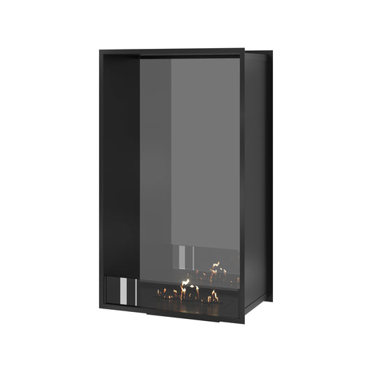 Wild Flame Verticale Bio-ethanol Doorkijkhaard Fame Enkel Glas 70 x 120 cm – productfoto