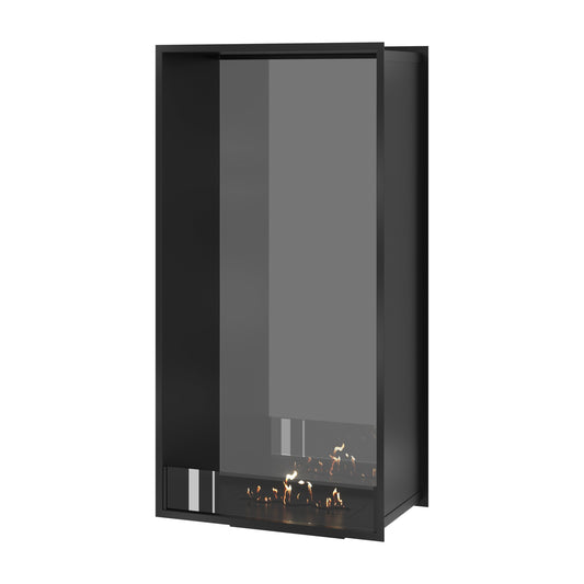 Wild Flame Verticale Bio-ethanol Doorkijkhaard Fame Enkel Glas 70 x 180 cm – productfoto