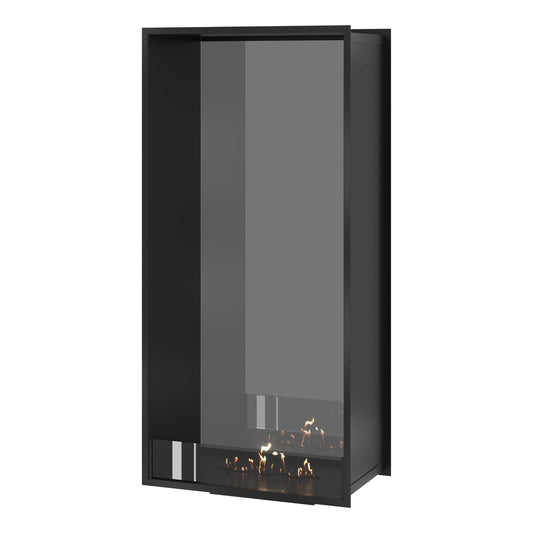 Wild Flame Verticale Bio-ethanol Doorkijkhaard Fame Enkel Glas 70 x 200 cm – productfoto
