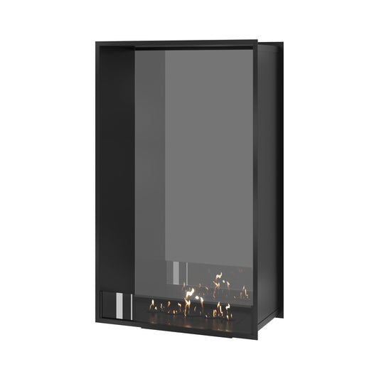 Wild Flame Verticale Bio-ethanol Doorkijkhaard Fame Enkel Glas 80 x 140 cm – productfoto