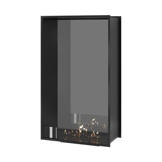 Wild Flame Verticale Bio-ethanol Doorkijkhaard Fame Enkel Glas 80 x 160 cm – productfoto