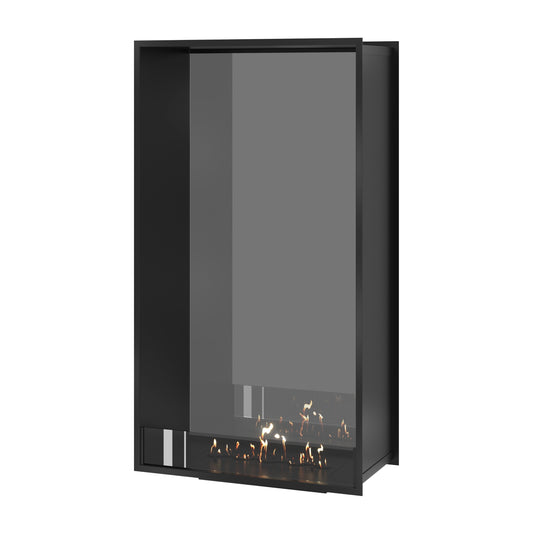 Wild Flame Verticale Bio-ethanol Doorkijkhaard Fame Enkel Glas 80 x 180 cm – productfoto
