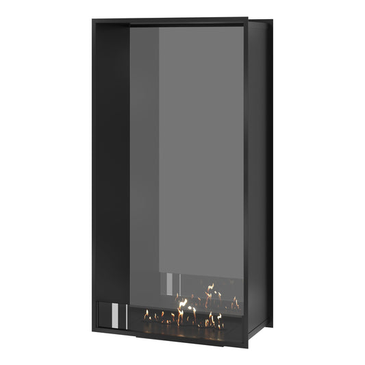 Wild Flame Verticale Bio-ethanol Doorkijkhaard Fame Enkel Glas 80 x 200 cm – productfoto